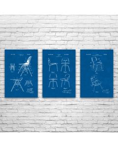 Chair Posters Set of 3