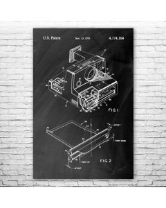 OneStep Camera Patent Print Poster