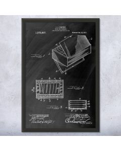 Humidor Cigar Box Framed Print