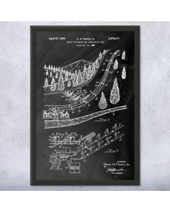 Snow Maker Patent Framed Print
