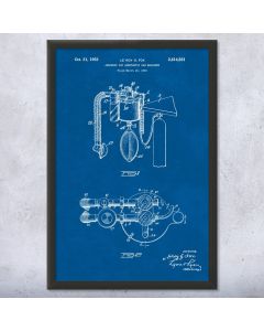 Anesthetic Gas Absorber Patent Framed Print