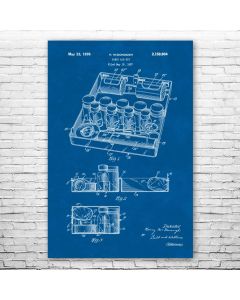 First Aid Kit Patent Print Poster