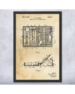 Dental Kit Patent Framed Print