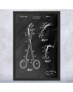 Forceps Patent Framed Print