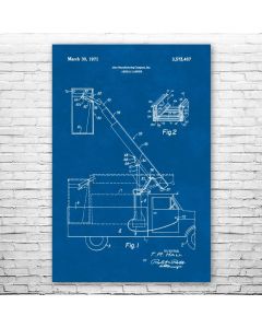 Utility Truck Poster Print