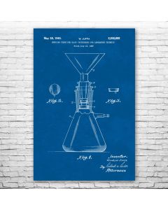 Buchner Flask Poster Patent Print