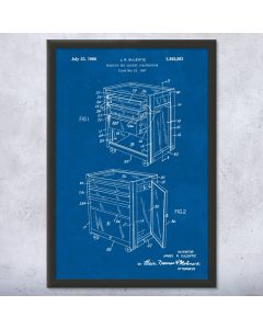 Mobile Workbench Framed Patent Print
