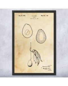 Hass Avocado Patent Print