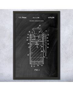 Flash Bang Grenade Patent Framed Print