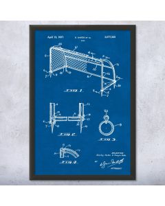 Soccer Goal Patent Print