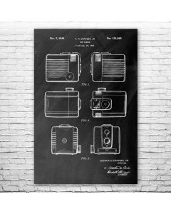 Brownie Camera Patent Print Poster