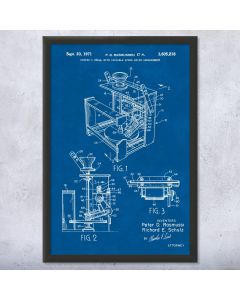 Potters Wheel Patent Framed Print