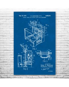 Potters Wheel Patent Print Poster