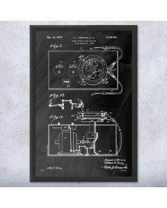 Blood Transfusion Patent Framed Print