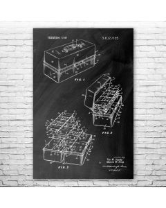 Tackle Box Patent Print Poster