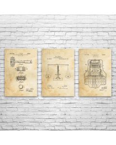 Court House Posters Set of 3