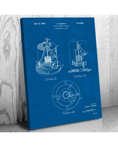 Geiger Counter Patent Canvas Print