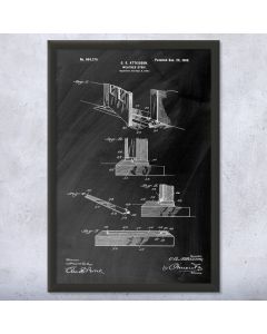 Weather Stripping Patent Framed Print