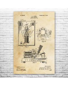 Circuit Breaker Poster Patent Print