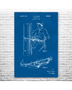 Linemans Belt Poster Patent Print