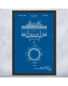 Expansion Joint Patent Framed Print