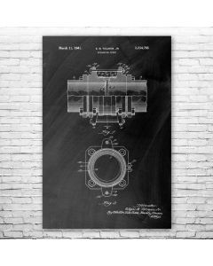 Expansion Joint Patent Print Poster