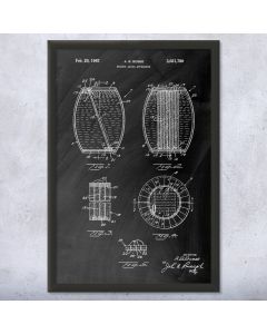 Whiskey Barrel Framed Patent Print
