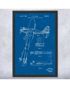 Toy Airplane Patent Framed Print