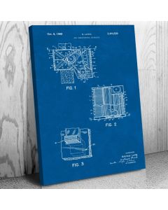 Air Conditioner Patent Canvas Print