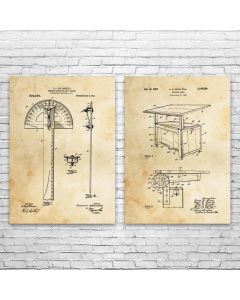 Architect Patent Prints Set of 2