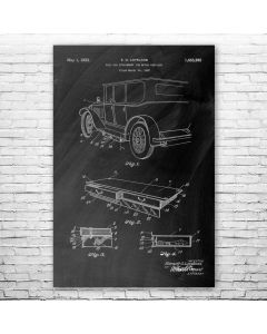 Car Tool Box Patent Print Poster