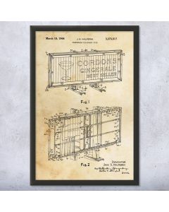 Flip Billboard Patent Print