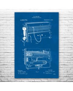 Telephone Switchboard Poster Patent Print