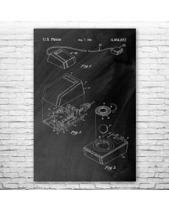Apple Computer Mouse Patent Print Poster