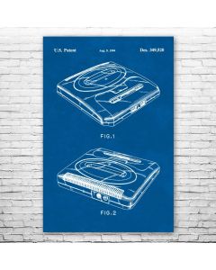 Video Game Console Poster Print