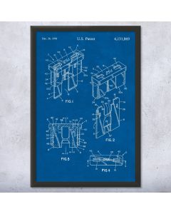Car Fuse Patent Framed Print