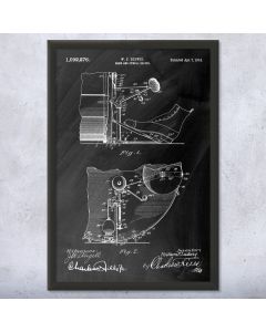 Drum Pedal Patent Print