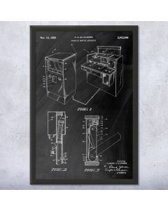 Bank Tube Patent Print