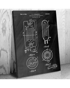 Diode Oscillator Patent Canvas Print