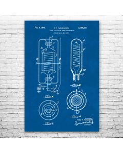 Diode Oscillator Patent Print Poster