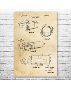 Fallout Shelter Patent Print Poster