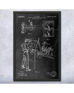 Film Animation Framed Patent Print