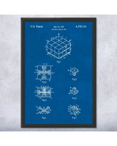 Rubiks Cube Framed Print