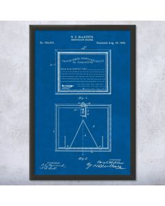 Certificate Holder Patent Framed Print