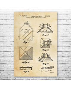 Milk Jug Poster Patent Print