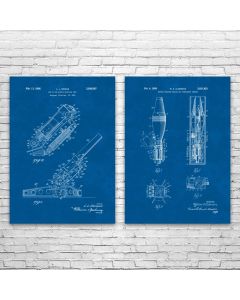 Artillery Patent Prints Set of 2