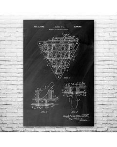 Bowling Pin Setter Poster Patent Print