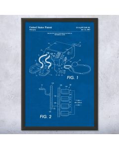 Defibrillator Patent Framed Print