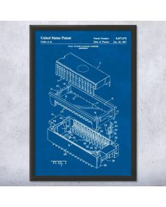 Integrated Circuit Patent Framed Print