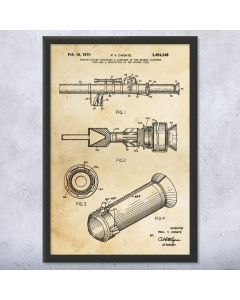 Rocket Launcher Patent Print